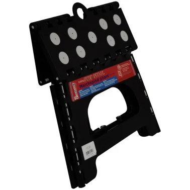 Range Kleen® 1-Step Folding Step Stool, Black - Image 3